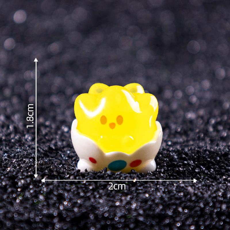 Tiểu cảnh tinh linh Halloween phát sáng DIY, phụ kiện tiểu cảnh mini bàn cute (ZC-1103)