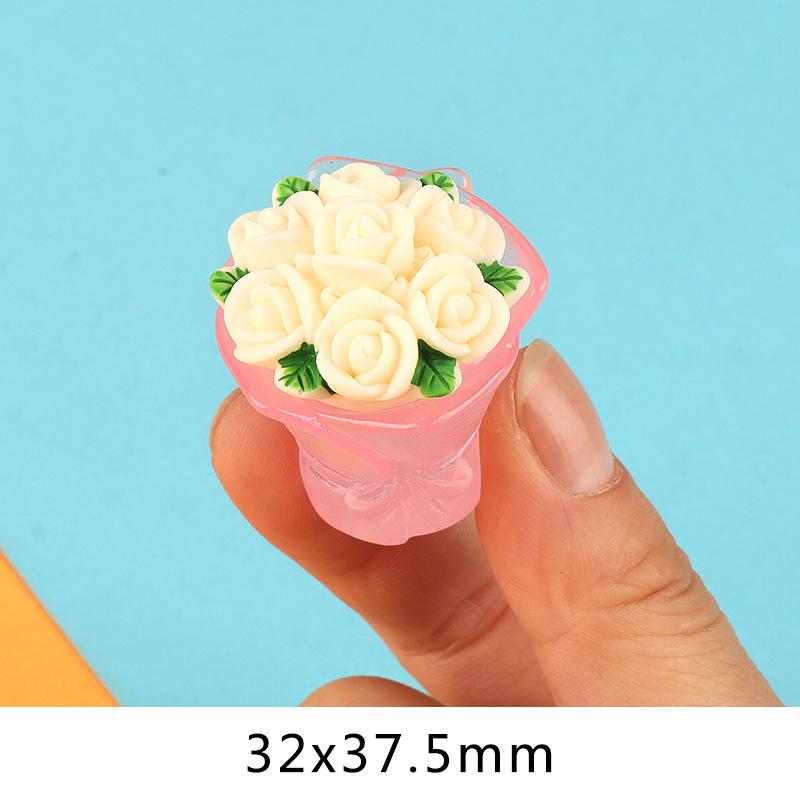 Charm hoa hồng phát sáng DIY trang trí tiểu cảnh (FF-373)