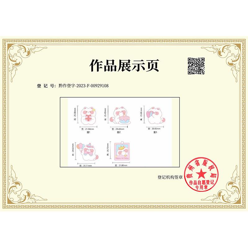 Phụ Kiện Nhỏ Xinh Tiệc sinh nhật mèo (NX-391)