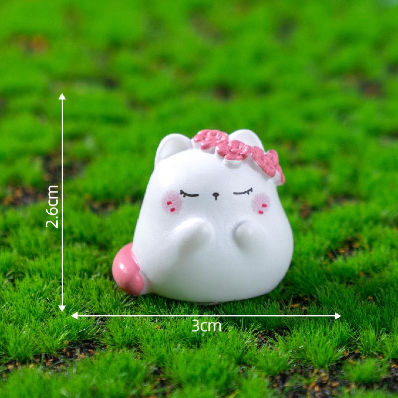 Tiểu cảnh mèo 12 chòm sao DIY, phụ kiện tiểu cảnh mini garden cute, resin (ZC-1113)