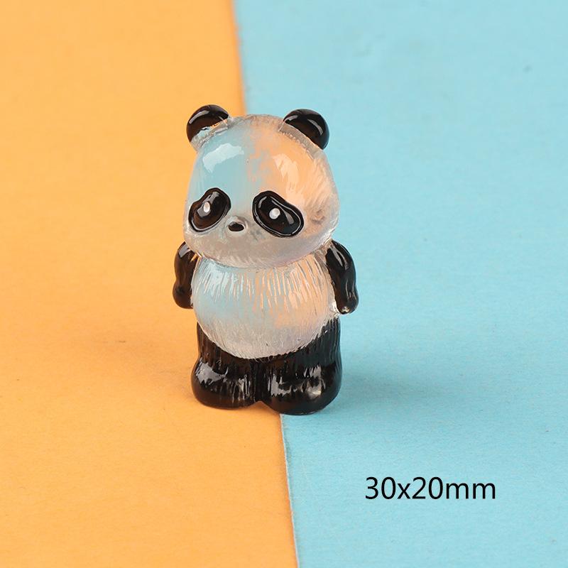 Charm gấu trúc phát sáng DIY tiểu cảnh đồ chơi (FF-55)