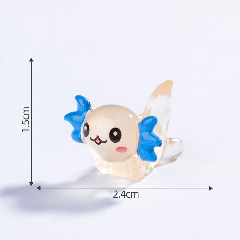 Khủng long sáu sừng phát sáng trang trí bể cá DIY (ZC-715)