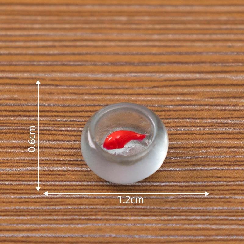 Mèo con nghịch nước đáng yêu, búp bê DIY, phụ kiện trang trí bàn tiểu cảnh mini (ZC-53)