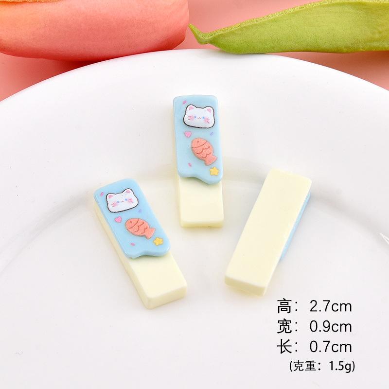 Thanh socola resin, phụ kiện DIY, văn phòng phẩm, nam châm tủ lạnh (NX-618)