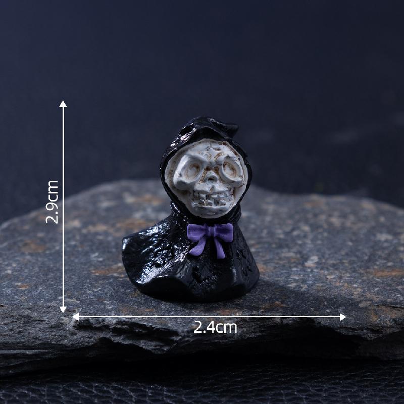 Tiểu cảnh xác ướp, sọ Halloween, DIY, phụ kiện bàn tiểu cảnh mini đáng yêu (ZC-349)