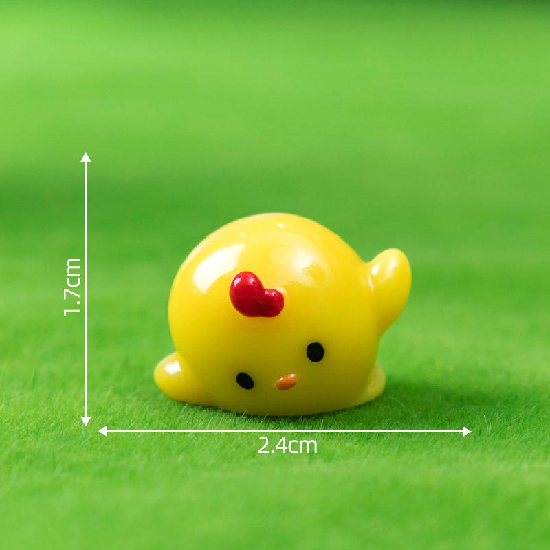 Tiểu cảnh gà con DIY, phụ kiện tiểu cảnh mini bàn treo resin đáng yêu (ZC-1083)