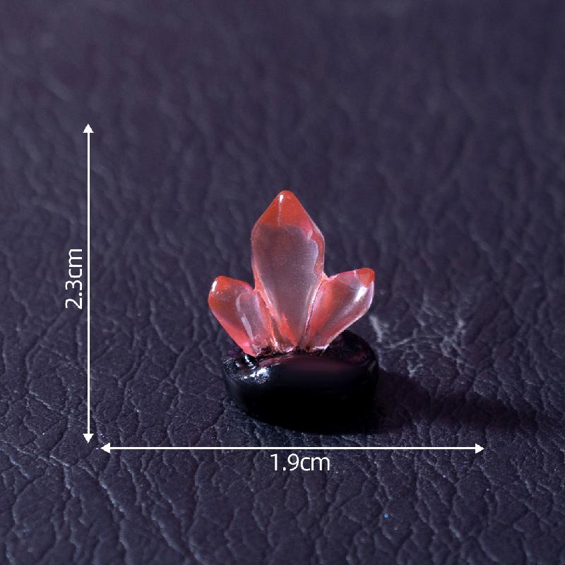 Tiểu cảnh rồng lửa phát sáng, búp bê DIY, phụ kiện resin tiểu cảnh mini đáng yêu (ZC-607)