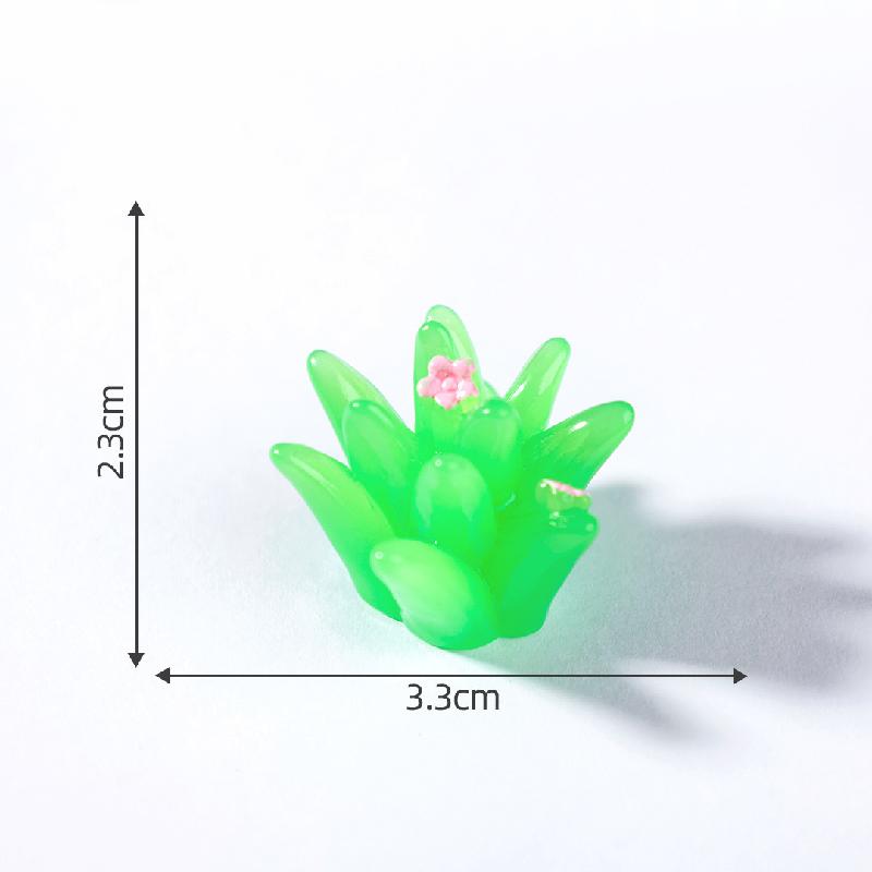 Tiểu cảnh cỏ mini, vật liệu giả thực, DIY, phụ kiện tiểu cảnh lọ sinh thái nhỏ xinh (ZC-223)