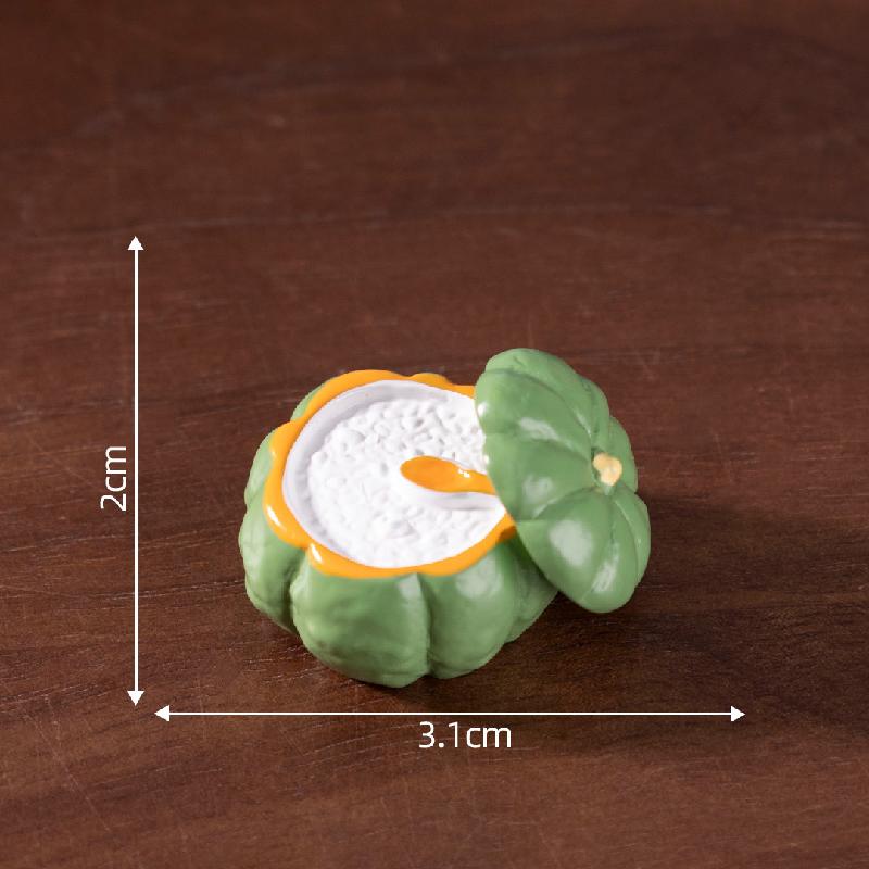 Tiểu cảnh đồ ăn giả: đậu thối, tôm DIY, phụ kiện bàn tiểu cảnh mini (ZC-653)