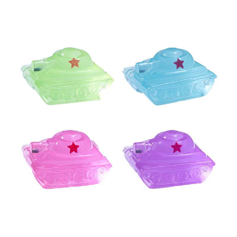 Tiểu cảnh xe tăng phát sáng DIY, phụ kiện tiểu cảnh mini resin treo bàn micro landscape (ZC-1397)