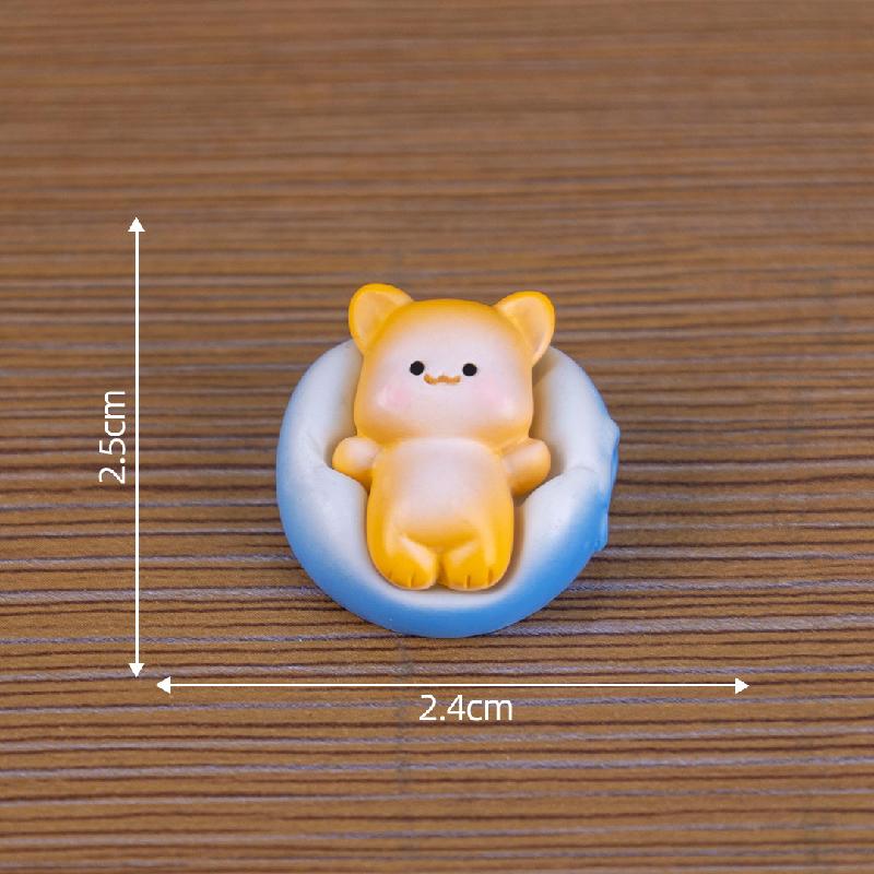 Tiểu cảnh 12 con giáp nằm DIY, phụ kiện tiểu cảnh mini bàn treo đáng yêu (ZC-1001)