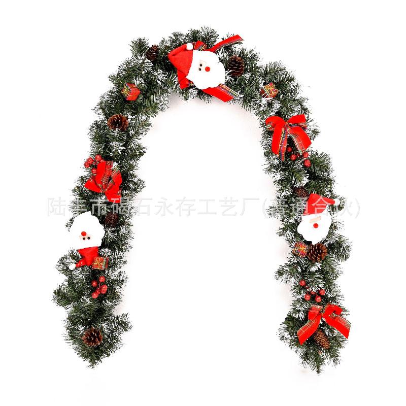 Trang Trí Noel Cây dẻo trang trí Giáng Sinh 180cm với quả đỏ. Lý tưởng cho trang trí cửa và trang trí Noel. Hàng trực tiếp từ nhà sản xuất.