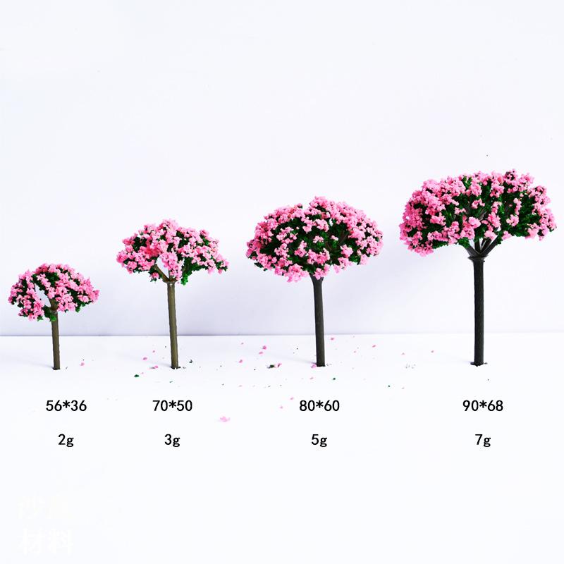 Phụ Kiện Mô Hình Cây Hoa Mô Hình Mini Trang Trí Cảnh Quan (MH-137)