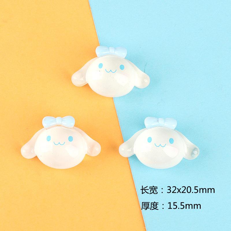 Charm tròn phát sáng DIY trang trí điện thoại (FF-325)