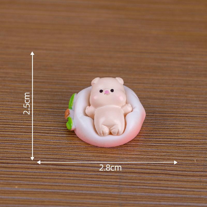 Tiểu cảnh 12 con giáp nằm DIY, phụ kiện tiểu cảnh mini bàn treo đáng yêu (ZC-1001)