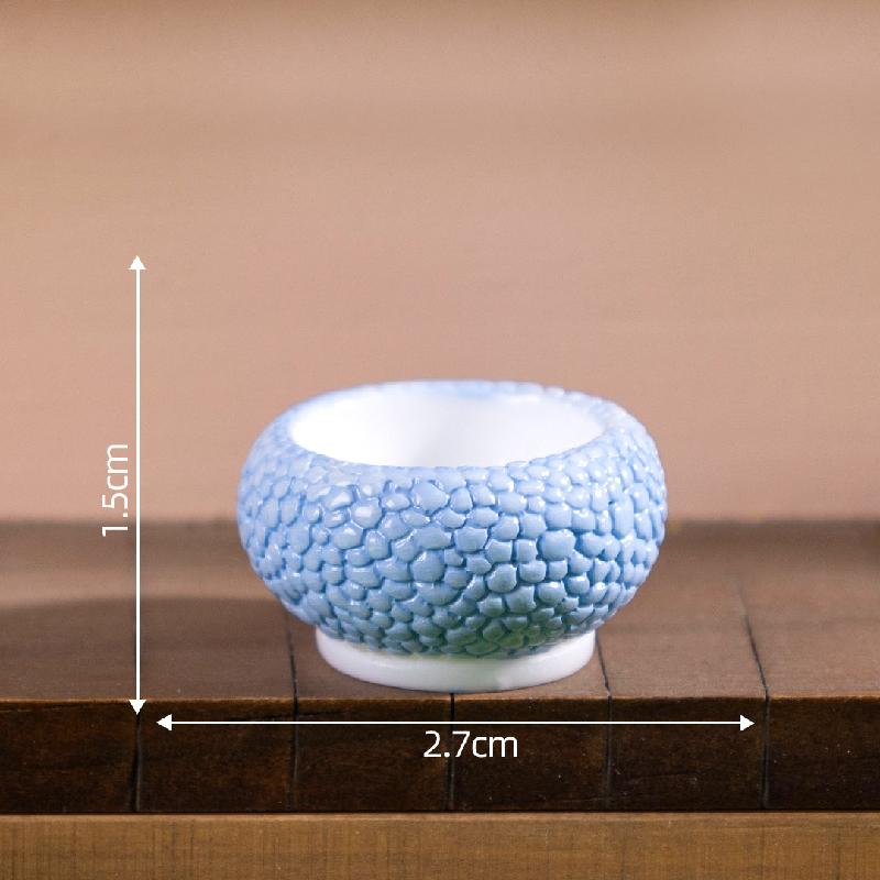 Tiểu cảnh bình hoa nhiều màu DIY, phụ kiện tiểu cảnh mini treo bàn resin garden cute (ZC-1419)