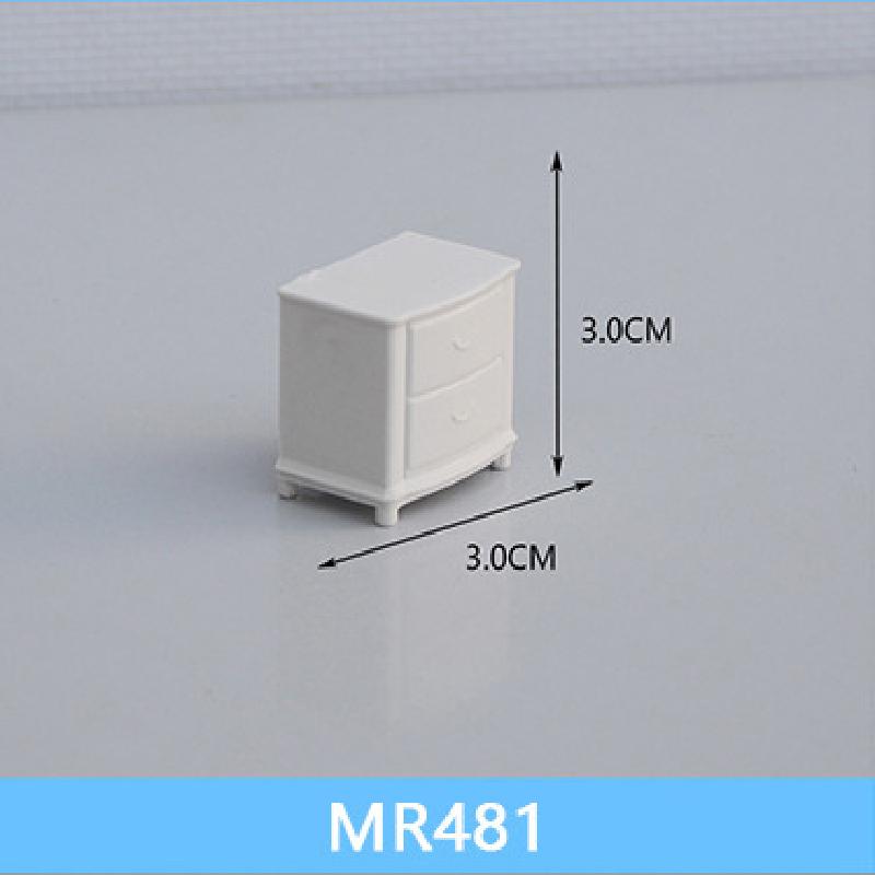 Tủ Quần Áo Mini Mô Hình Nội Thất Tỷ Lệ 1:20 (MH-106)