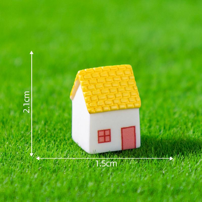 跨境微景观创意房子小树棋子园艺造景 DIY装饰品挂配件迷你小摆件