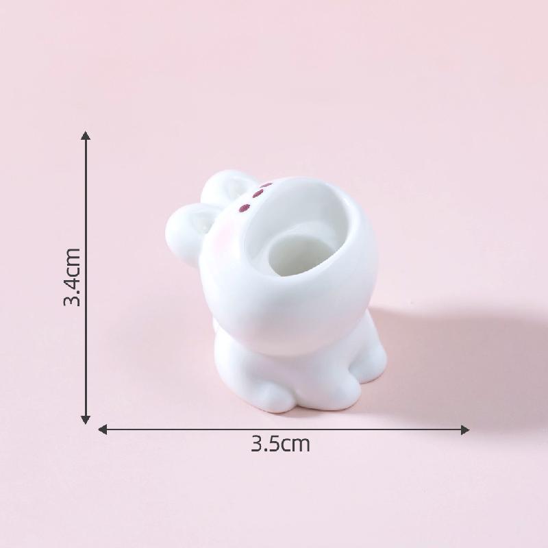 Tiểu cảnh thú bự miệng lớn, búp bê DIY, phụ kiện treo bàn tiểu cảnh mini (ZC-731)