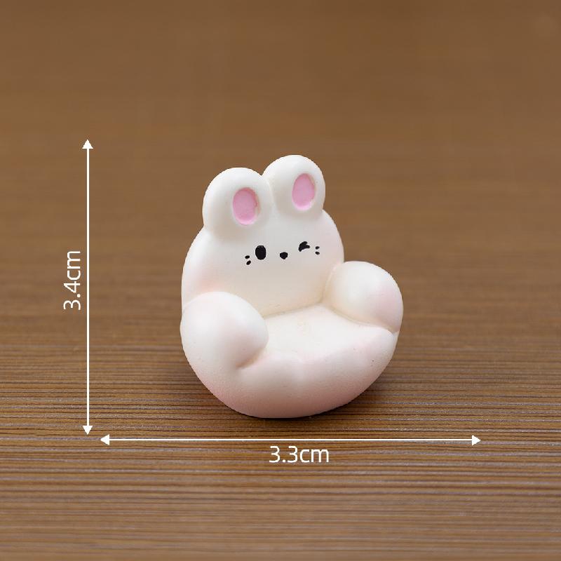 Tiểu cảnh chó poodle DIY, phụ kiện treo tiểu cảnh mini xe bàn thu nhỏ cute (ZC-879)