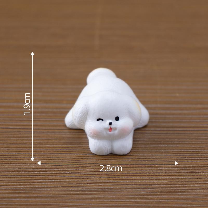Tiểu cảnh chó Tây Tạng, búp bê DIY, nhà búp bê, phụ kiện treo bàn tiểu cảnh mini (ZC-664)