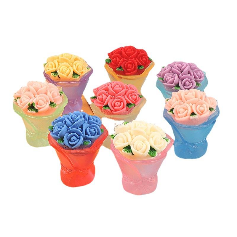 Charm hoa hồng phát sáng DIY trang trí tiểu cảnh (FF-373)