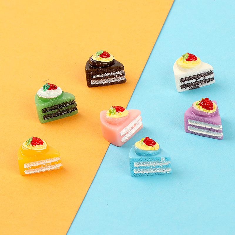 Charm bánh tiramisu mini DIY trang trí điện thoại (FF-361)