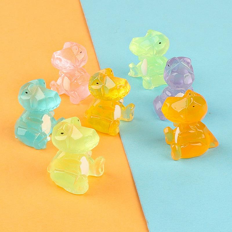 Charm khủng long phát sáng DIY trang trí xe hơi (FF-472)