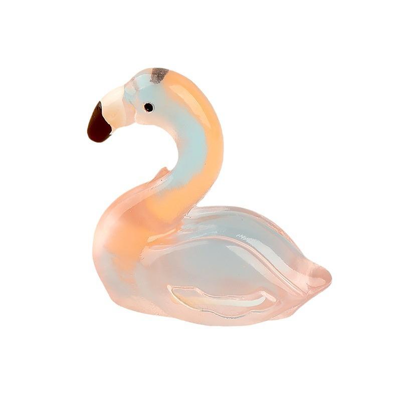 Charm thiên nga phát sáng DIY trang trí vỏ điện thoại (FF-423)