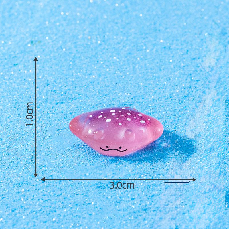 Tiểu cảnh cá đuối phát sáng DIY, phụ kiện tiểu cảnh mini bể cá resin garden cute micro (ZC-1386)