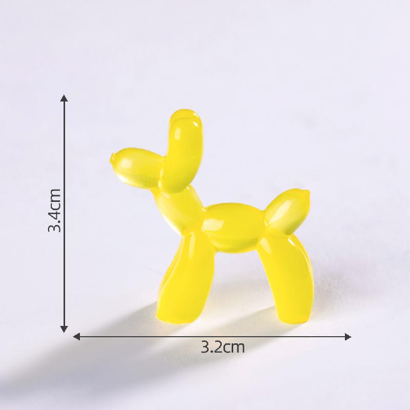 Tiểu cảnh bóng bay cún phát sáng DIY, phụ kiện tiểu cảnh mini treo bàn garden cute (ZC-1129)