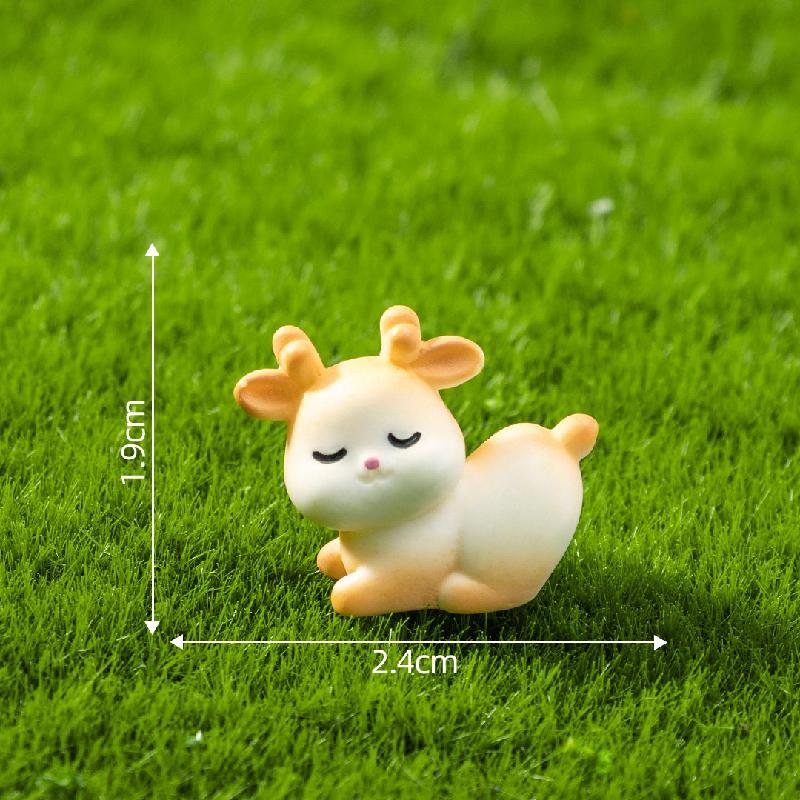 Tiểu cảnh nông trại heo và thỏ, phụ kiện trang trí mini (ZC-146)