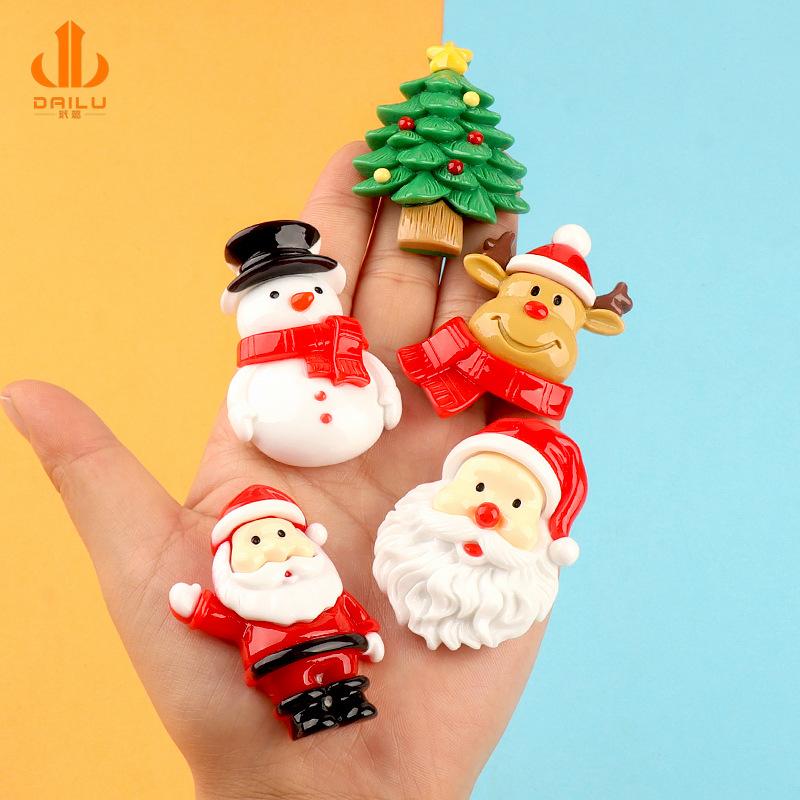 Charm ông già Noel DIY trang trí vỏ điện thoại (FF-416)