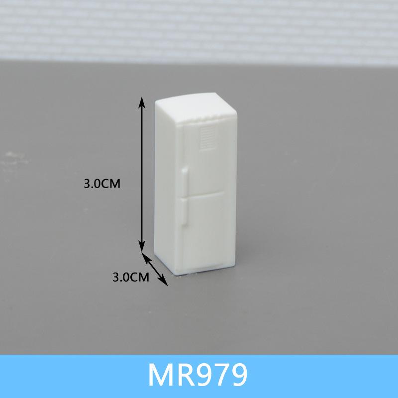 Phụ Kiện Mô Hình Bộ Nội Thất Nhà Bếp Nhà Tắm Mini Tỷ Lệ 1:50 (MH-240)