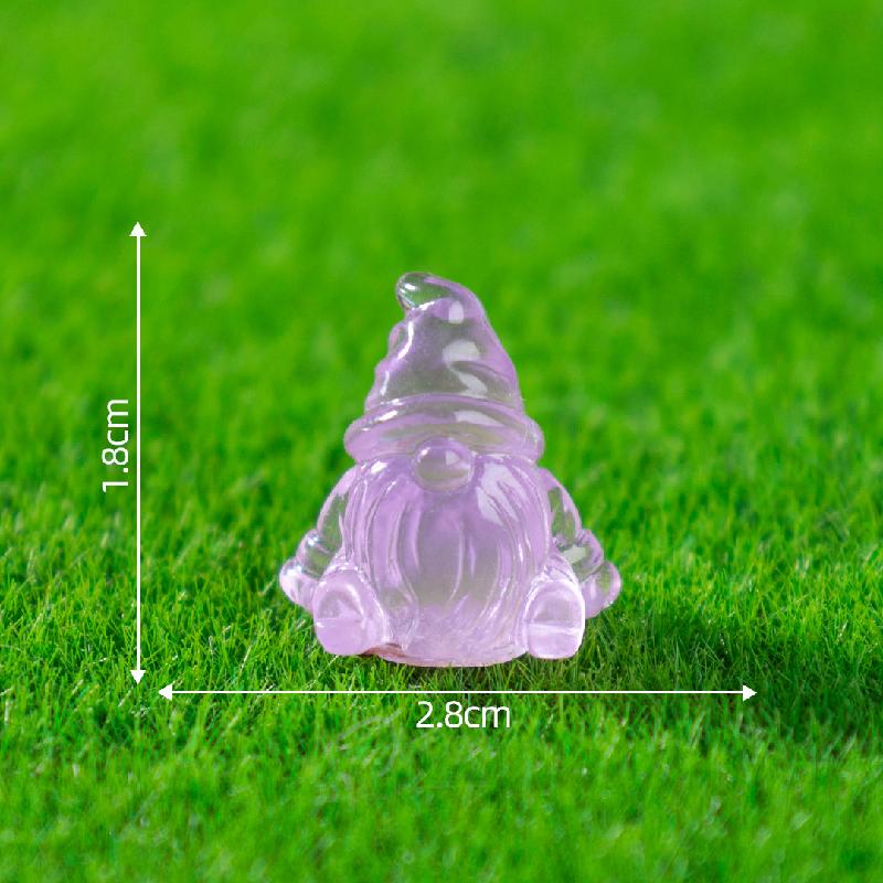 Tiểu cảnh chú lùn phát sáng DIY, phụ kiện tiểu cảnh mini garden resin đáng yêu (ZC-1111)