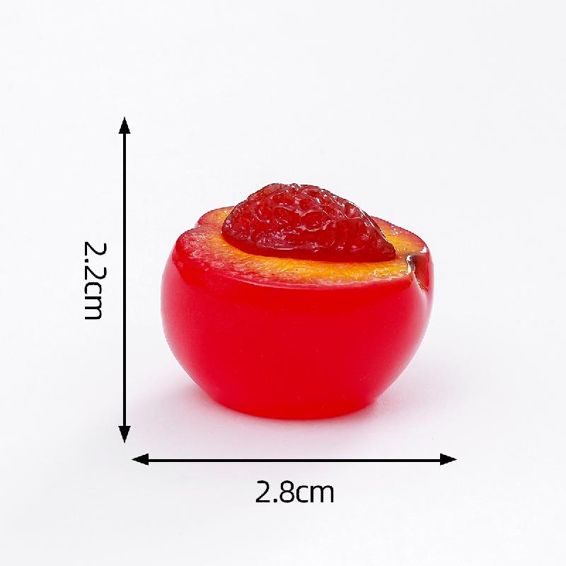 Tiểu cảnh trái cây phát sáng: dưa hấu, thanh long DIY, phụ kiện tiểu cảnh mini (ZC-654)