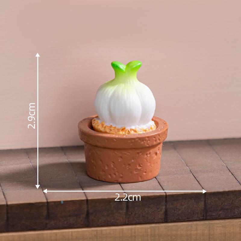 Tiểu cảnh rau củ DIY, phụ kiện tiểu cảnh mini bàn thu nhỏ đáng yêu, cute và bắt mắt (ZC-897)