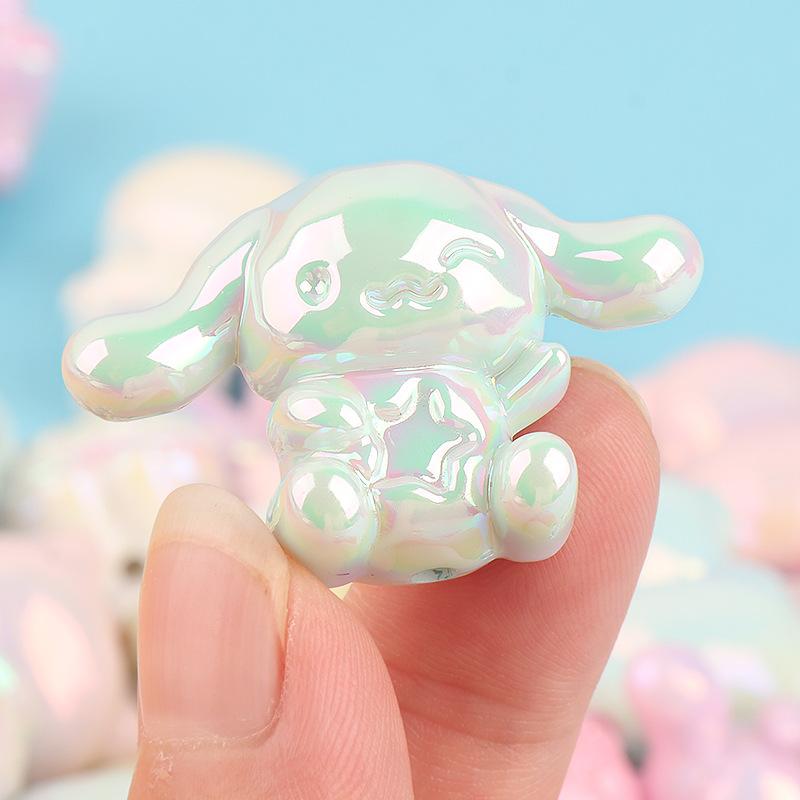 Charm acrylic nhiều màu DIY dây chuyền & điện thoại (FF-52)
