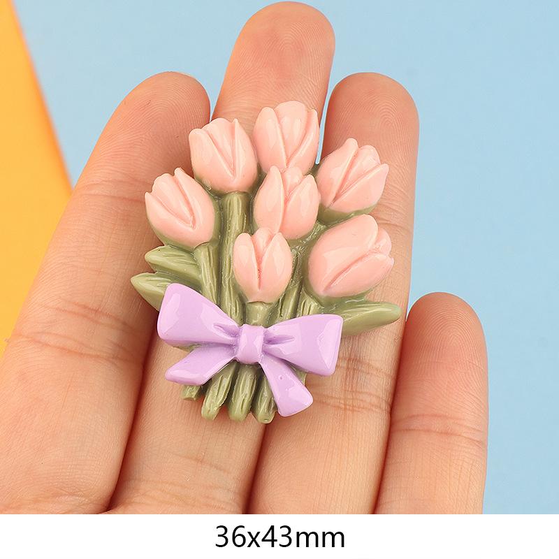 Charm bó hoa DIY trang trí điện thoại (FF-493)