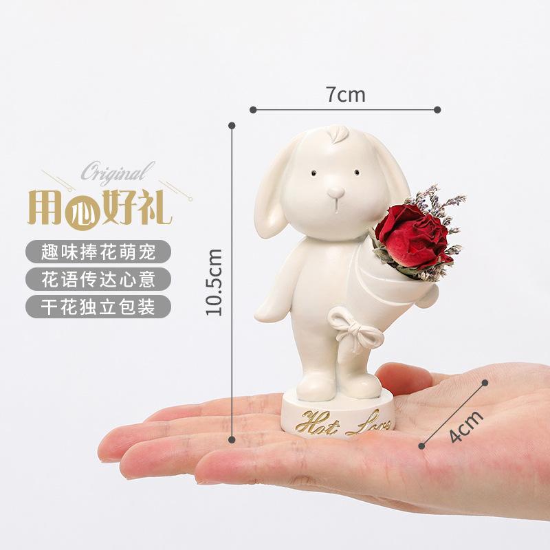 Chậu Cây Resin Tượng thiên thần tặng hoa resin phong cách Zakka, phụ kiện chậu cây, tiểu cảnh và sân vườn (RG-264)