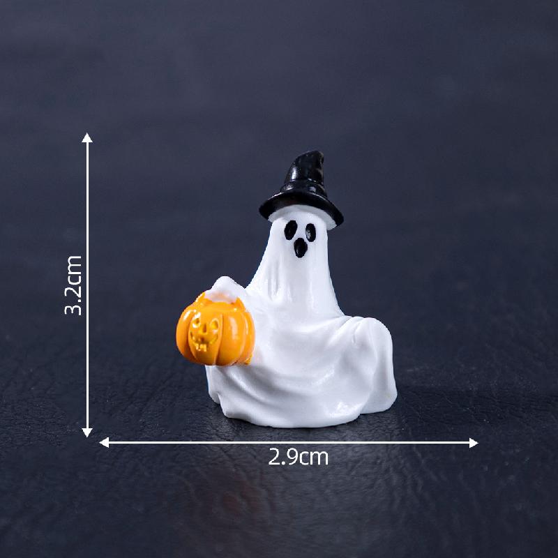 Tiểu cảnh Halloween: thần chết, ma, DIY, phụ kiện bàn tiểu cảnh mini sáng tạo (ZC-445)