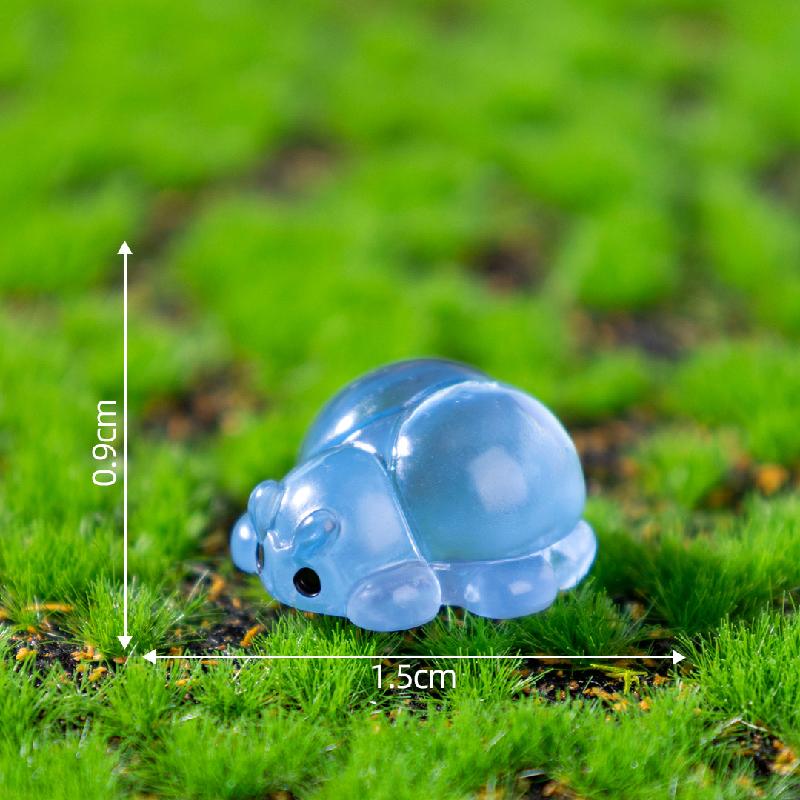 Tiểu cảnh côn trùng phát sáng: kiến, sâu, DIY, phụ kiện bàn tiểu cảnh mini (ZC-538)