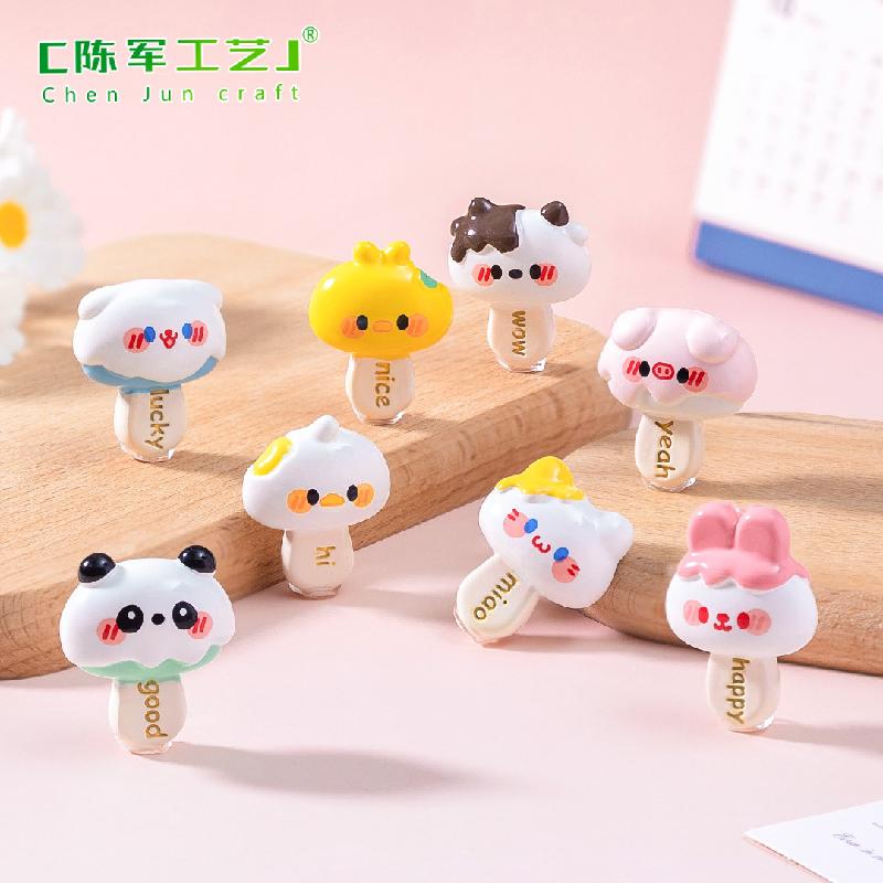 Phụ Kiện Tiểu Cảnh 微景观创意可爱猫猫小动物冰棍萌粒 DIY装饰品配件迷你桌面小摆件