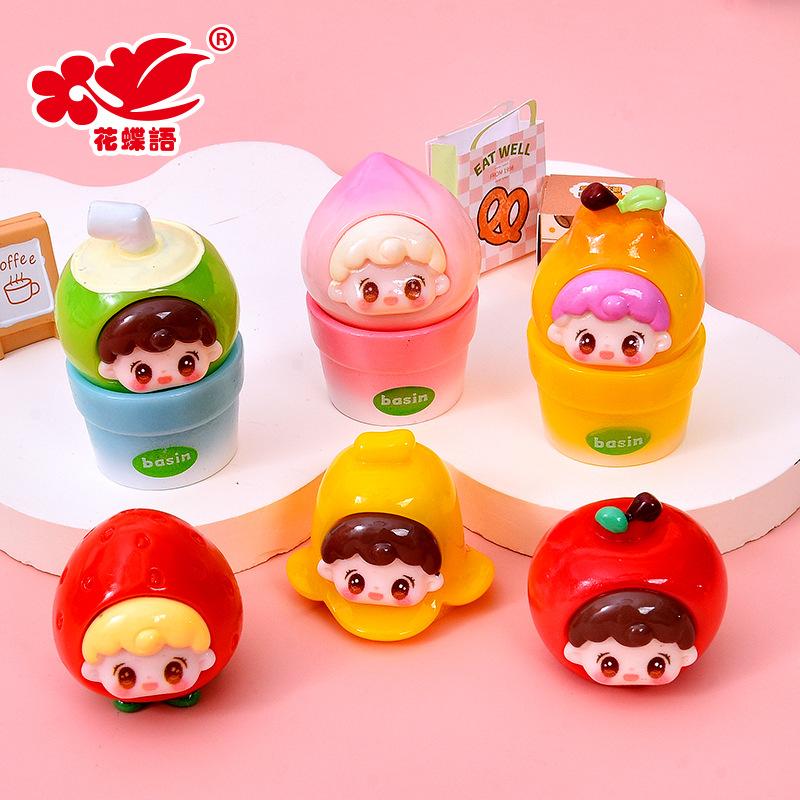 Phụ Kiện Nhỏ Xinh Trái cây hoạt hình resin mini, mô hình để bàn, nhà búp bê (NX-606)
