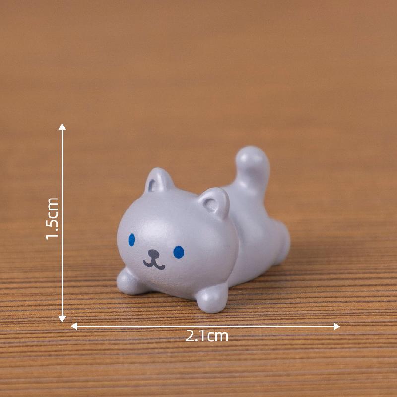 Tiểu cảnh mèo leo cây dễ thương, búp bê DIY, phụ kiện trang trí bàn mini đáng yêu (ZC-14)