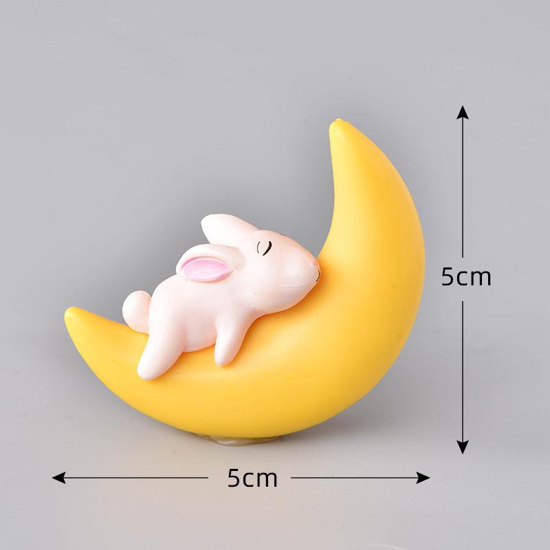 Tiểu cảnh móc khóa động vật, phụ kiện trang trí cây cảnh (ZC-347)