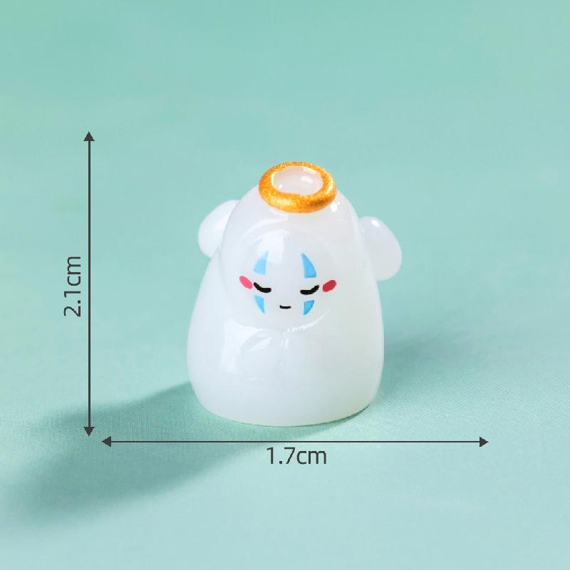 Tiểu cảnh thiên thần Cupid phát sáng DIY, phụ kiện tiểu cảnh mini resin đáng yêu, cute (ZC-1130)
