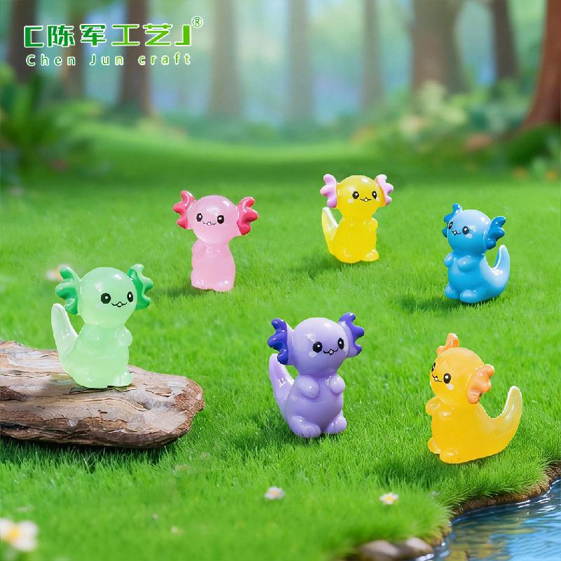 Phụ Kiện Tiểu Cảnh Kỳ Giông Axolotl Mini (PK-529)