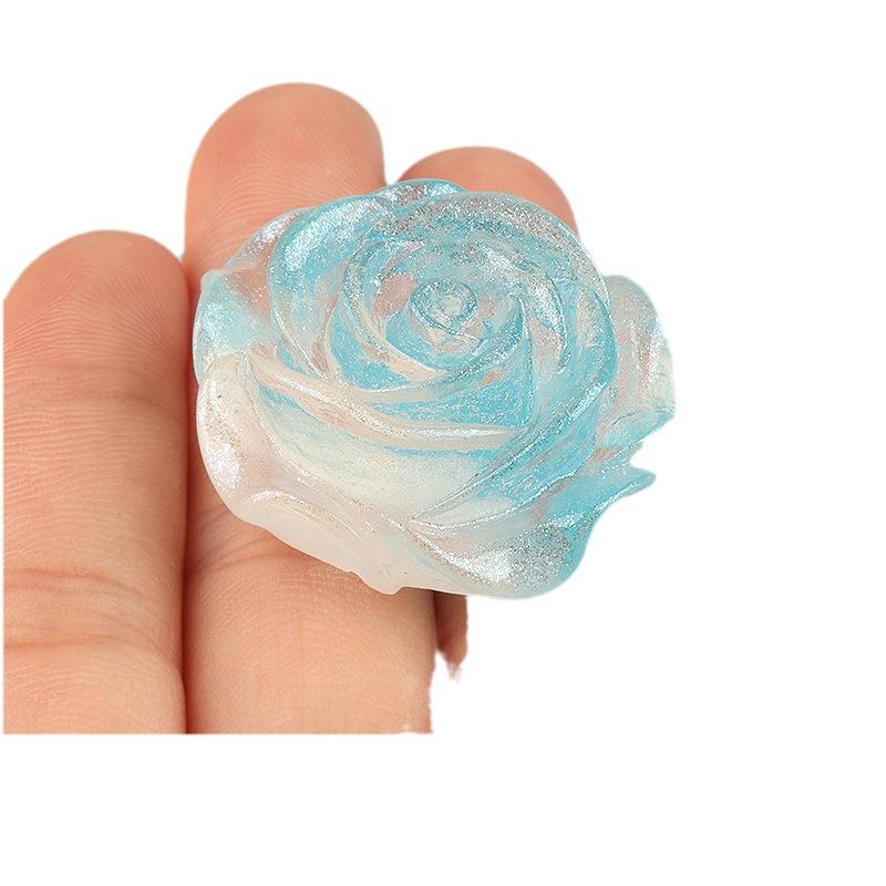 Charm hoa hồng phát sáng DIY trang trí điện thoại (FF-65)
