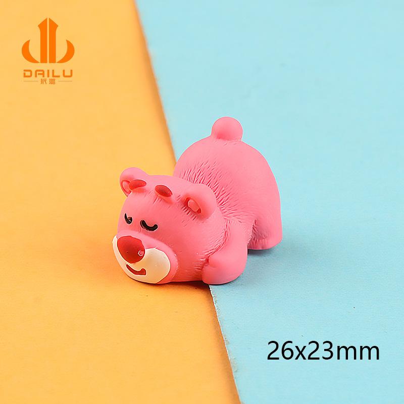 Charm gấu phát sáng DIY trang trí điện thoại (FF-450)